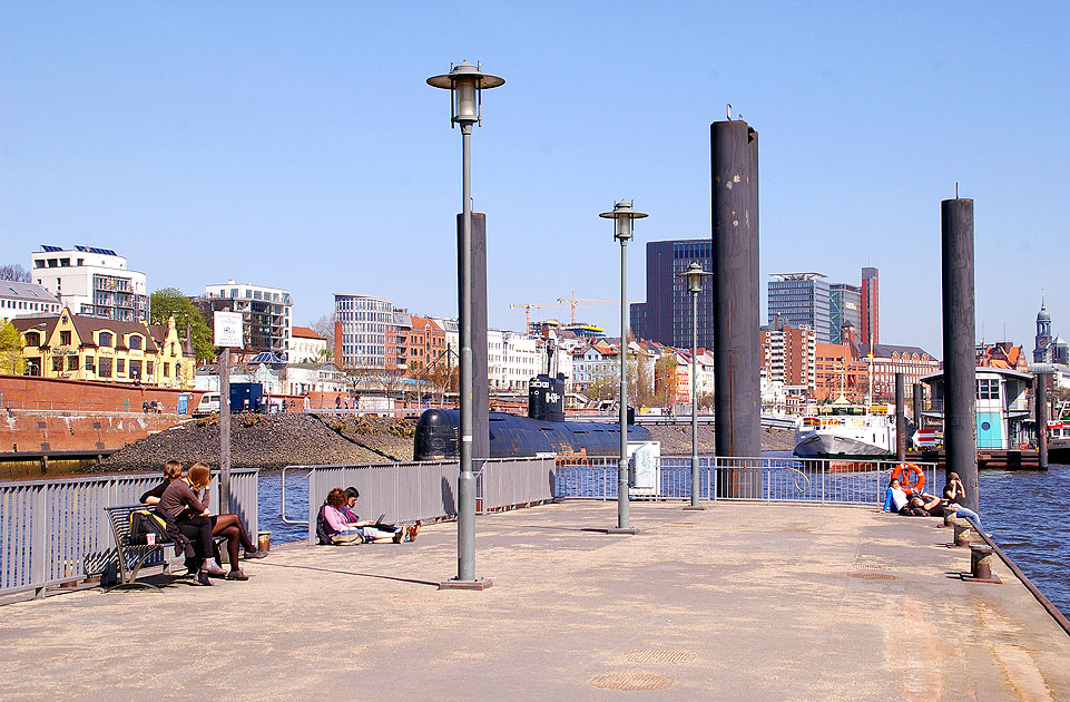 Der Anleger Altona Fischmarkt in Hamburg