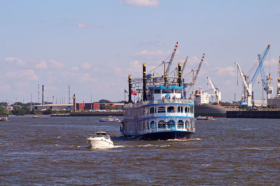 Das Schaufelradschiff Louisiana Star von Rainer Abicht