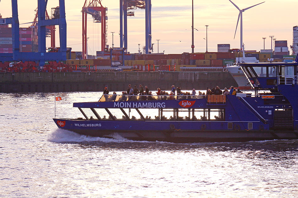 Moin Hamburg - Das HADAG Schiff Wilhelmsburg