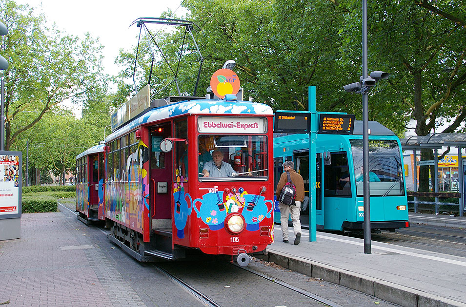 Die Straßenbahn in Frankfurt am Main - Der Ebbelwei Express
