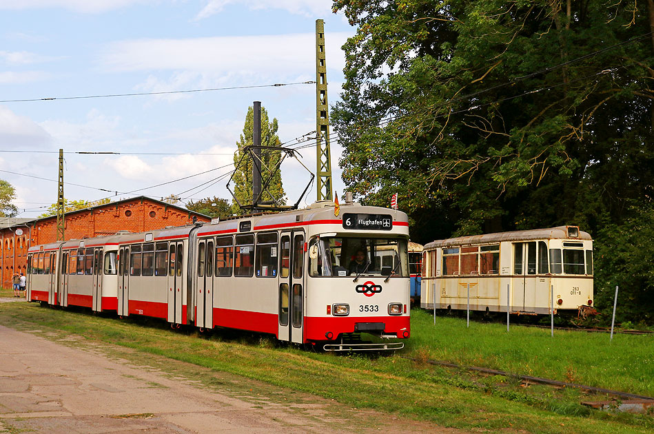 Straßenbahn Bremen im Straßenbahn-Museum Wehmingen