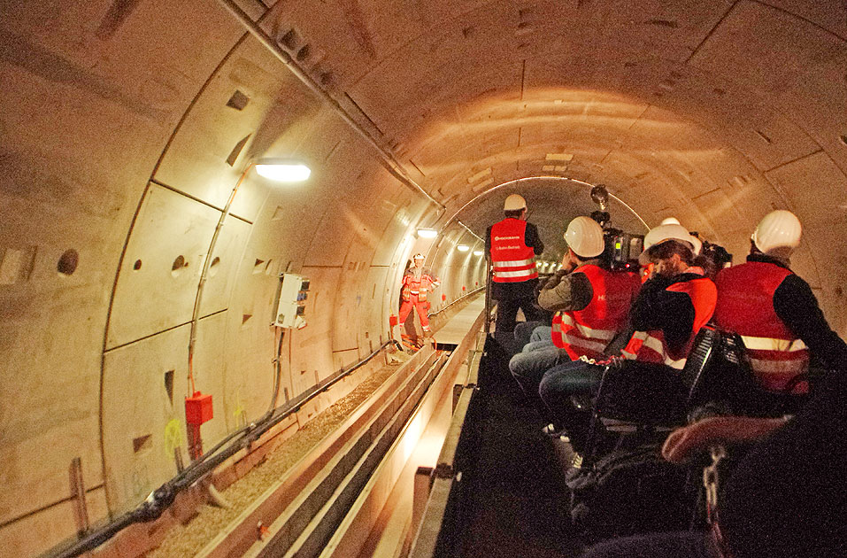 U-Bahn Hamburg Hafencity Tunnelröhre