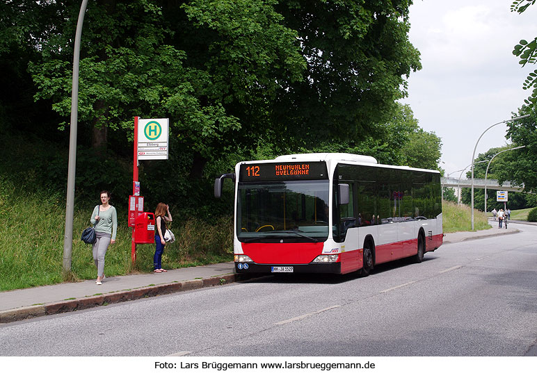 Bus Hamburg-Altona Elbberg Neumühlen