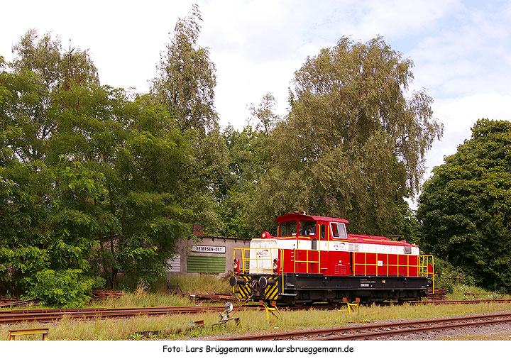 Die CFL Cargo 02 in Uetersen - Uetersener Eisenbahn