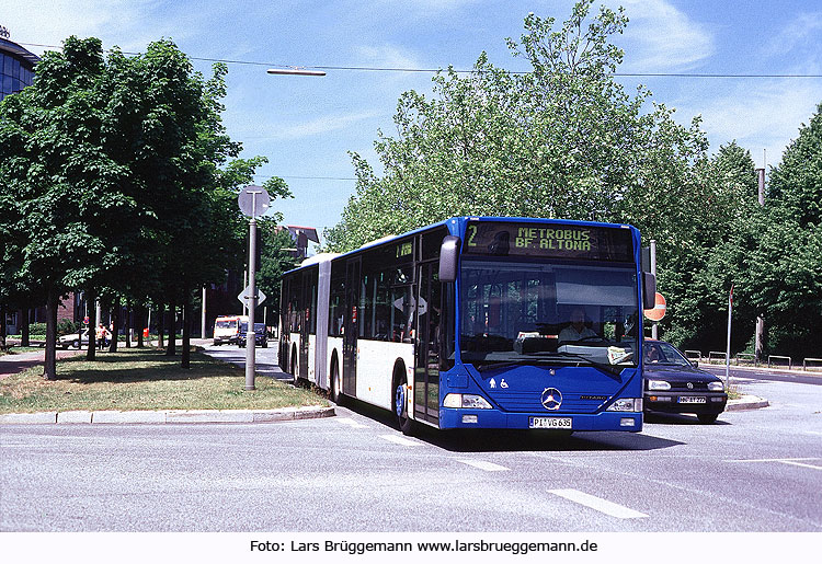 Bus Haltestelle Bahrenfeld Trabrennbahn