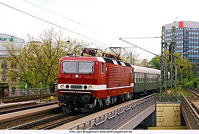 DR Baureihe 243 Bahnhof Hamburg Dammtor