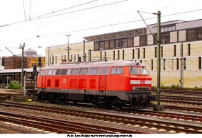 DB Baureihe 218 in Hannover Hbf
