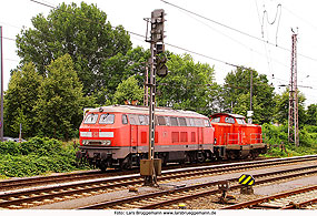 Foto DB Baureihe 218 in Osnabrück Hbf