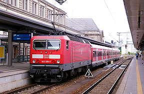 DB Baureihe 143 Nürnberg Hbf