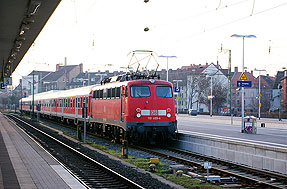 DB Baureihe 110 in Hildesheim Hbf