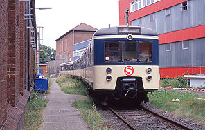 Der 471 024 ausgemustert im Bw Hamburg-Ohlsdorf