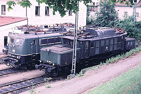 DB Baureihe 194 und 151 in Passauk