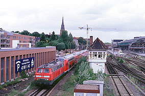 Die DB Baureihe 218 in Lübeck Hbf