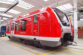 DB Baureihe 490 Modell im S-Bahn-Werk Hamburg-Ohlsdorf