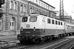 Die 141 378-0 in Nürnberg Hbf
