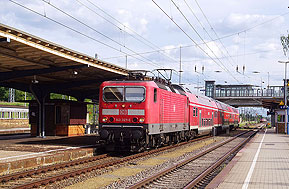 Bahnhof Falkenberg an der Elster - Baureihe 143