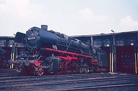 Die 044 472 im Bw Rheine