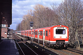 Die DB Baureihe 472 der S-Bahn in Hamburg - Einheit 472 219
