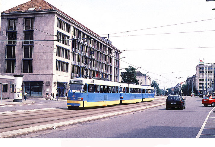 Tatra Straßenbahn in Chemnitz