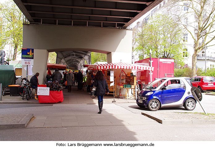 Der Isemarkt in Hamburg