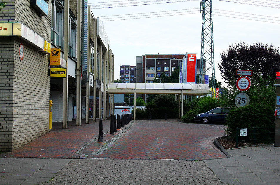 Das Postamt im Einkaufszentrum am Osdorfer Born
