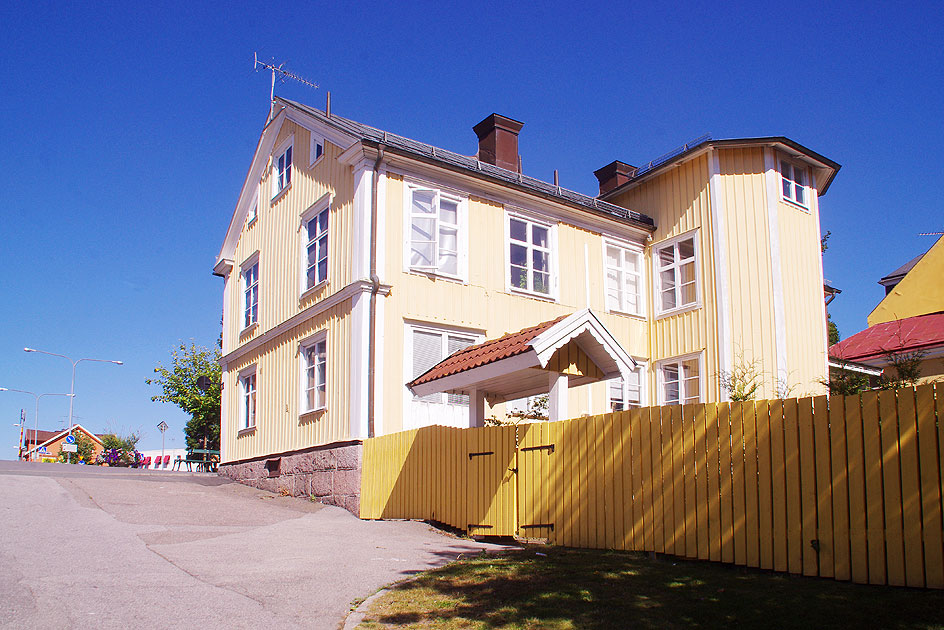 Die Stadt Vimmerby in Schweden
