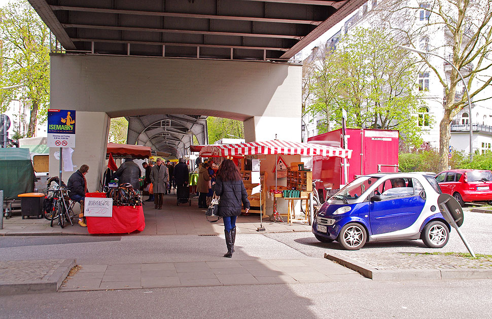 Der Isemarkt in Hamburg