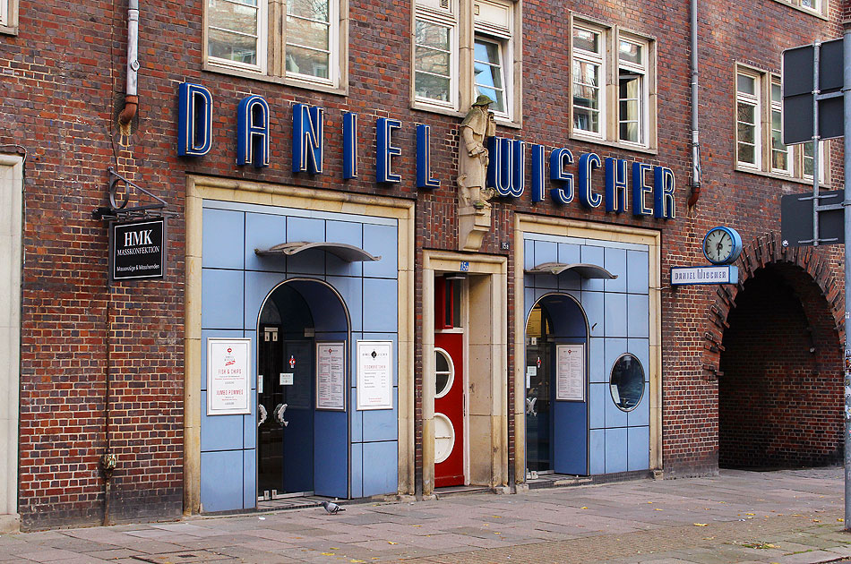 Das Daniel Wischer Restaurant in Hamburg in der Steinstraße