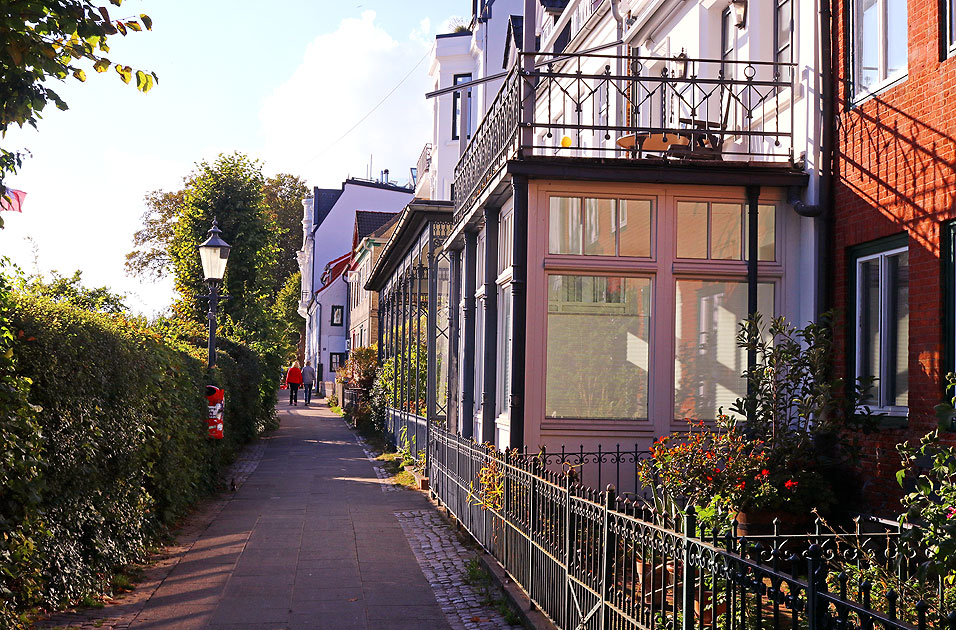 Övelgönne in Hamburg ist eine ganz besondere Sehenswürdigkeit