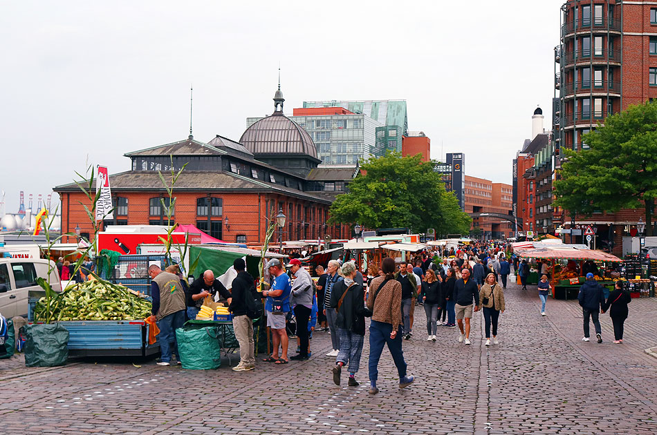 Der Fischmarkt in Hamburg