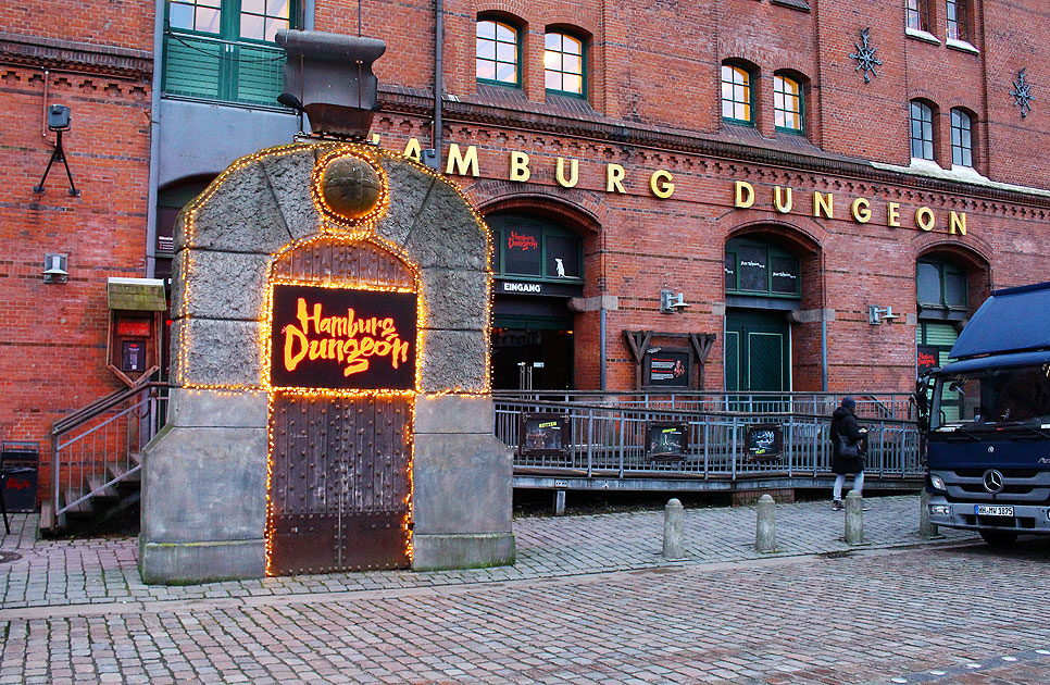 Das Hamburg Dungeon in der Speicherstadt