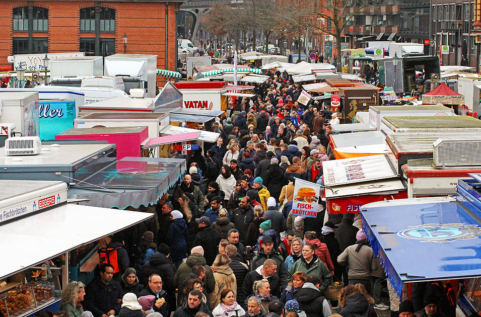 Der Fischmarkt in Hamburg