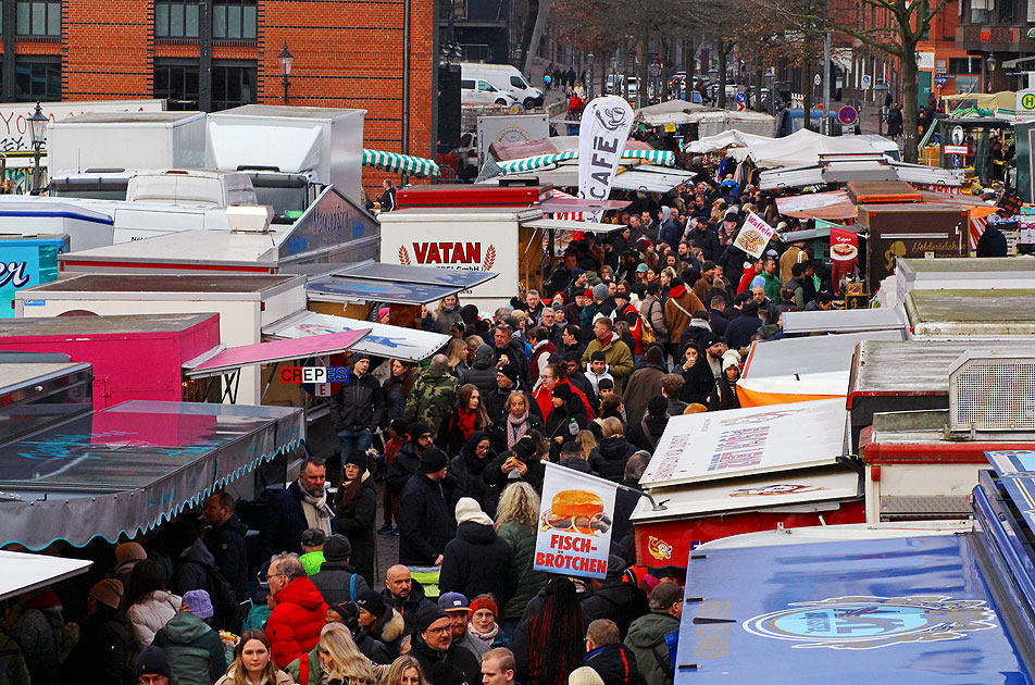 Der Fischmarkt in Hamburg