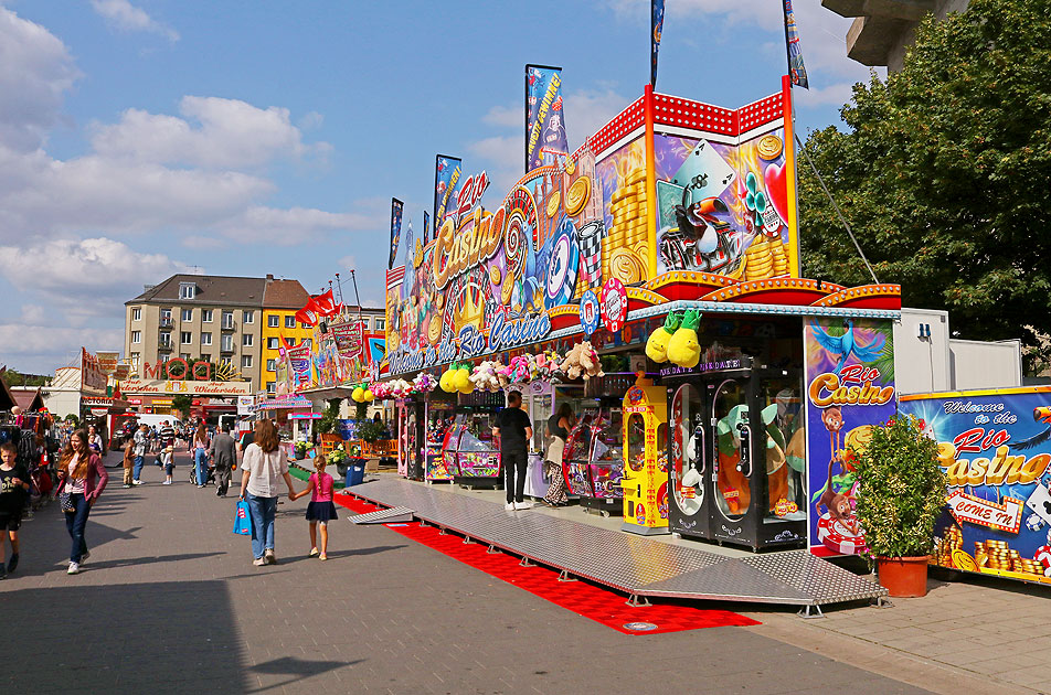 Der Hamburger Dom auf dem Heiligengeistfeld