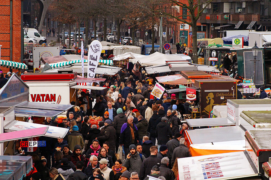 Der Fischmarkt in Hamburg