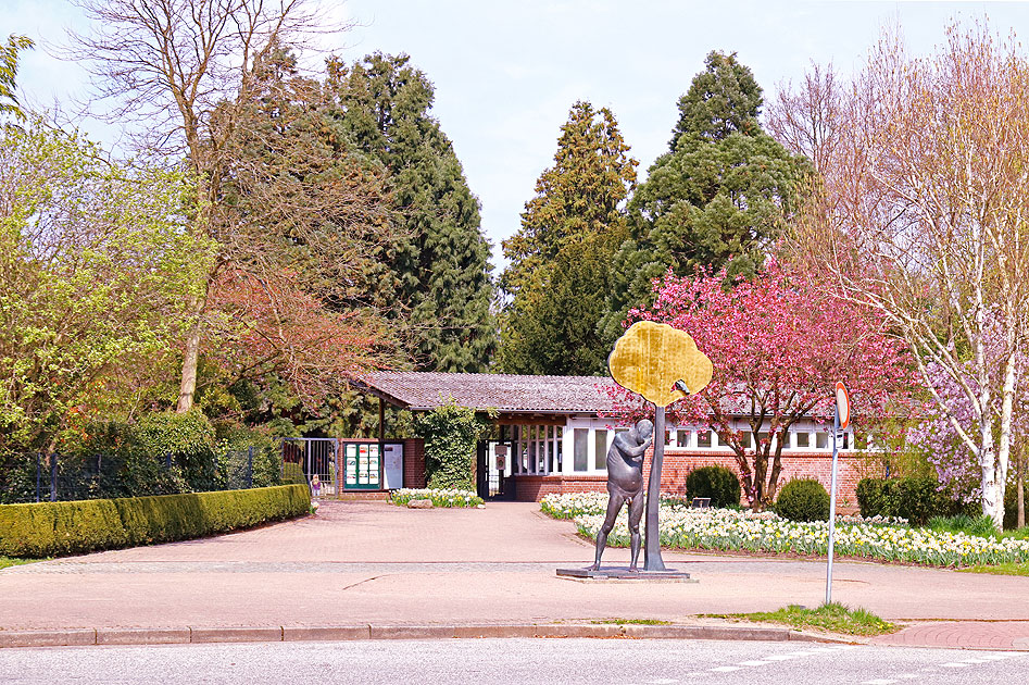 Der Botanische Garten in Hamburg am Bahnhof Klein Flottbek