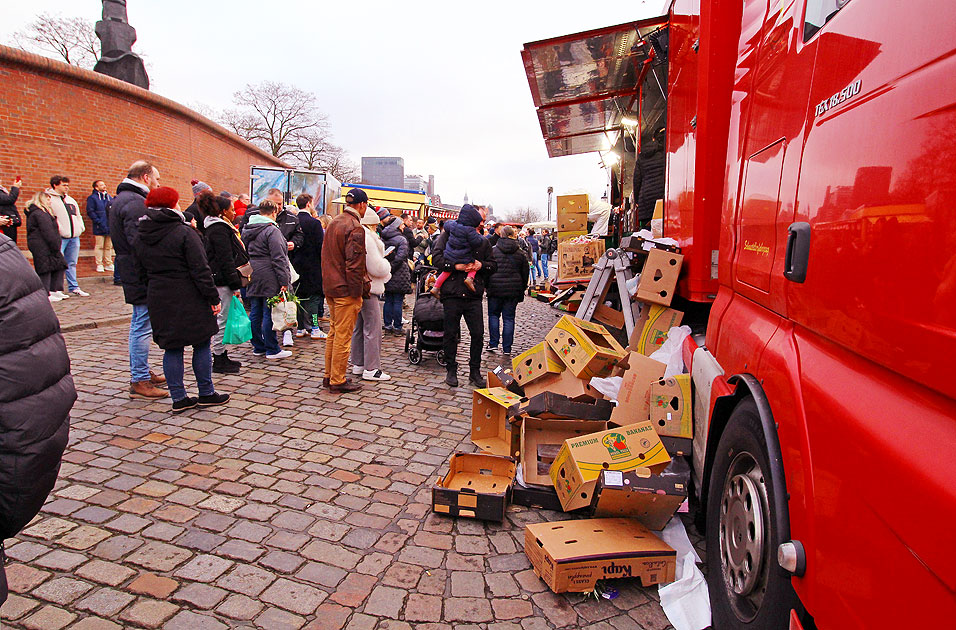 Der Fischmarkt in Hamburg