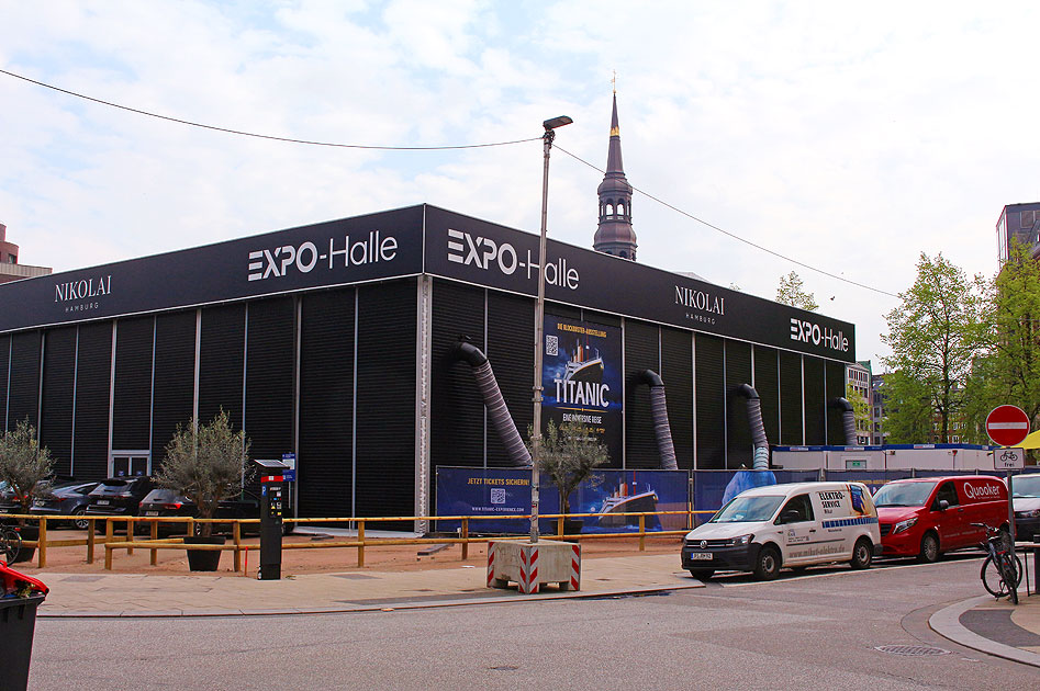 Die Titanic-Ausstellung in der Expo-Halle in Hamburg
