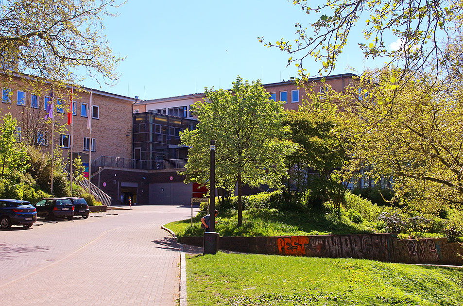 Die Jugendherberge auf dem Stintfang in Hamburg