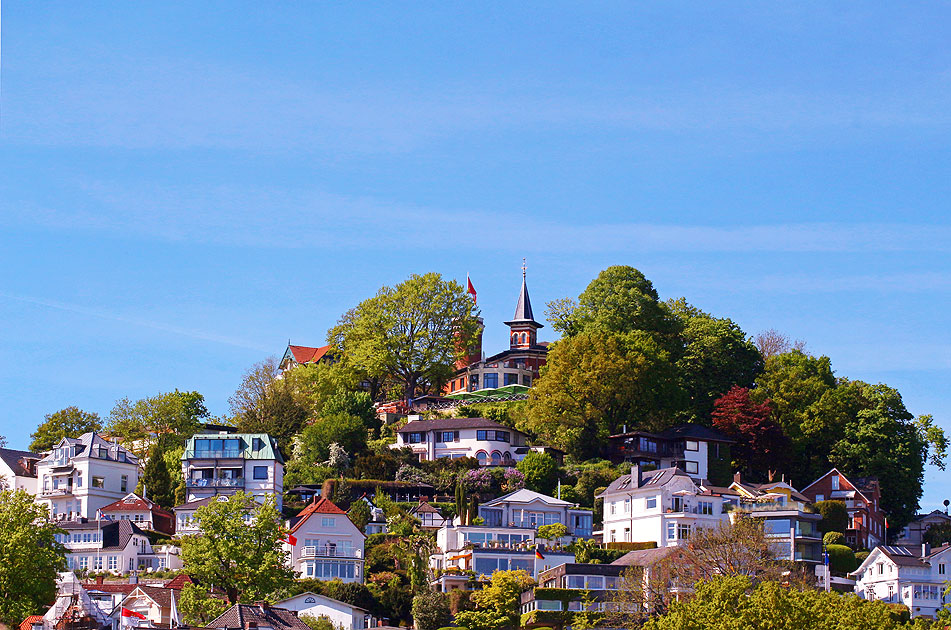 Der Süllberg in Hamburg-Blankenese