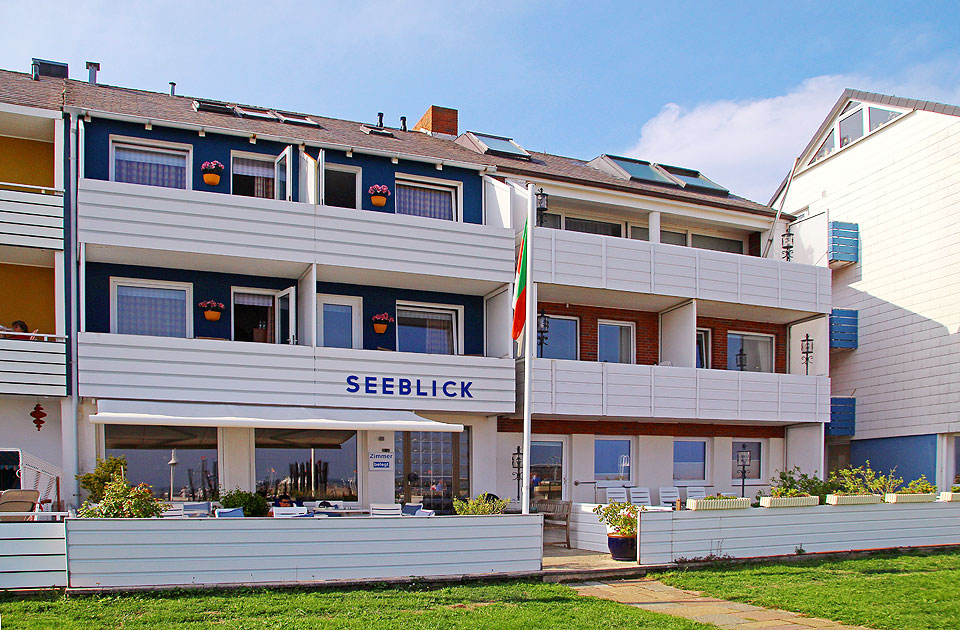 Das Hotel Haus Seeblick auf Helgoland