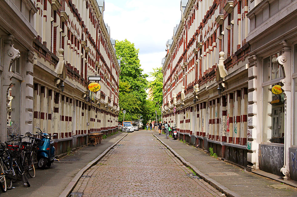 Die Beckstraße in Hamburg und im Schanzenviertel