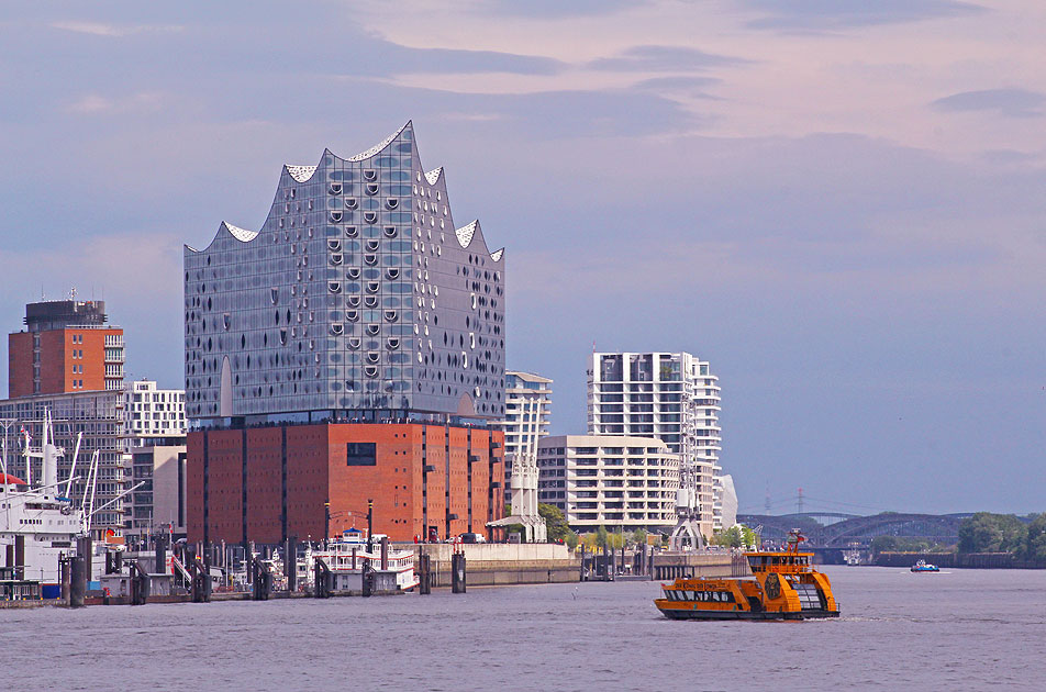 Die Elbphilharmonie in Hamburg