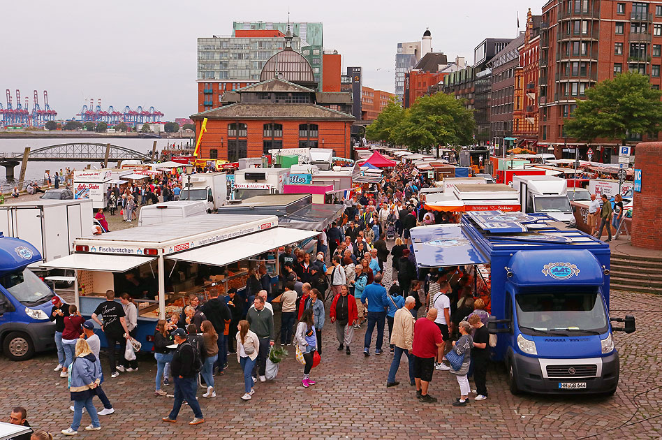 Der Fischmarkt in Hamburg-Altona