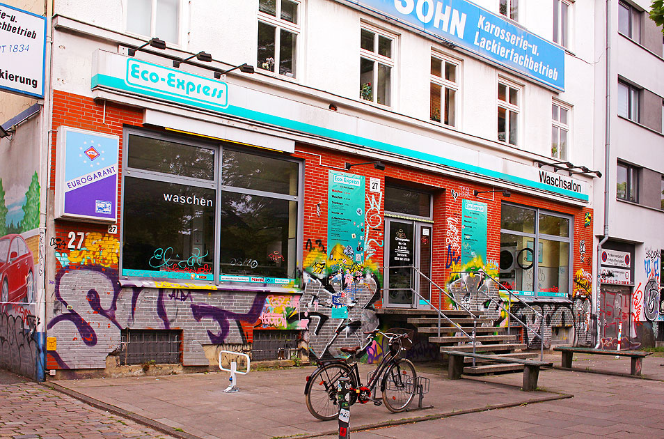 Der Waschsalon am Neuer Pferdemarkt in Hamburg