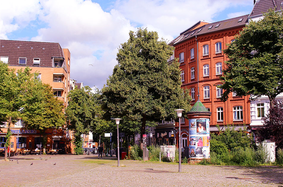 Der Großneumarkt in der Hamburger Neustadt