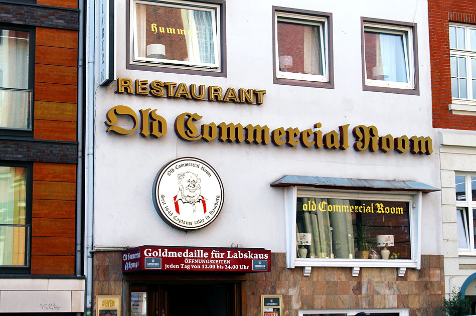 Das Restaurant Old Commercial Room in Hamburg