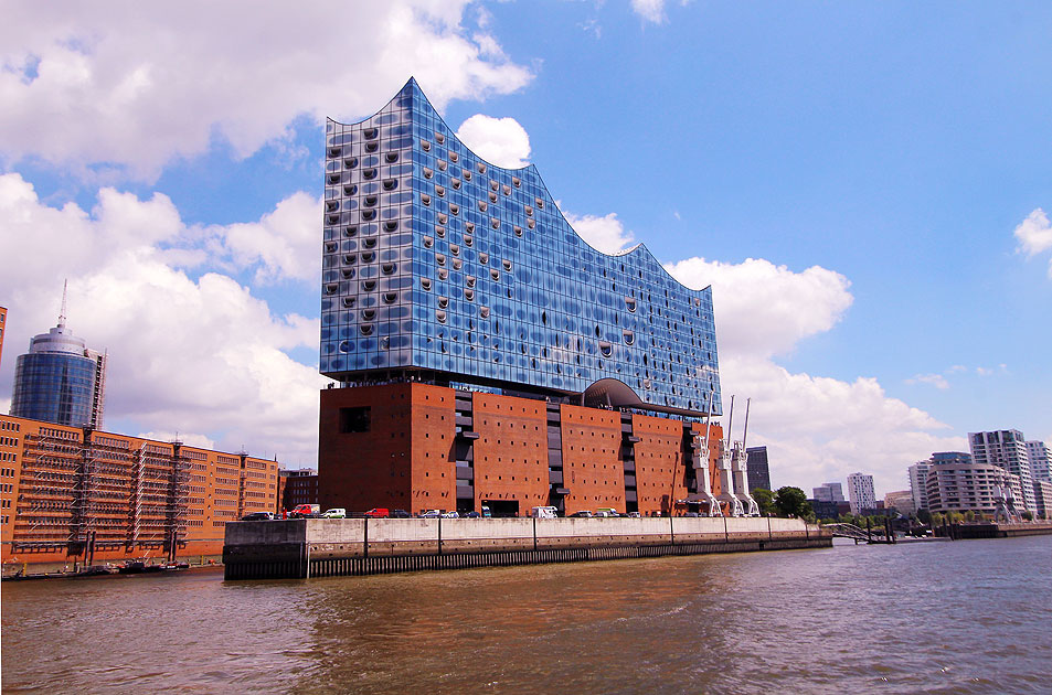 Die Elbphilharmonie in Hamburg