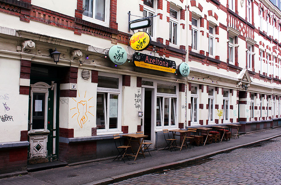 Das Azeitona in der Beckstraße im Hamburger Schanzenviertel
