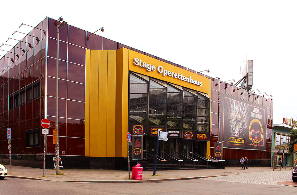 Das Stage Operettenhaus in Hamburg auf St. Pauli